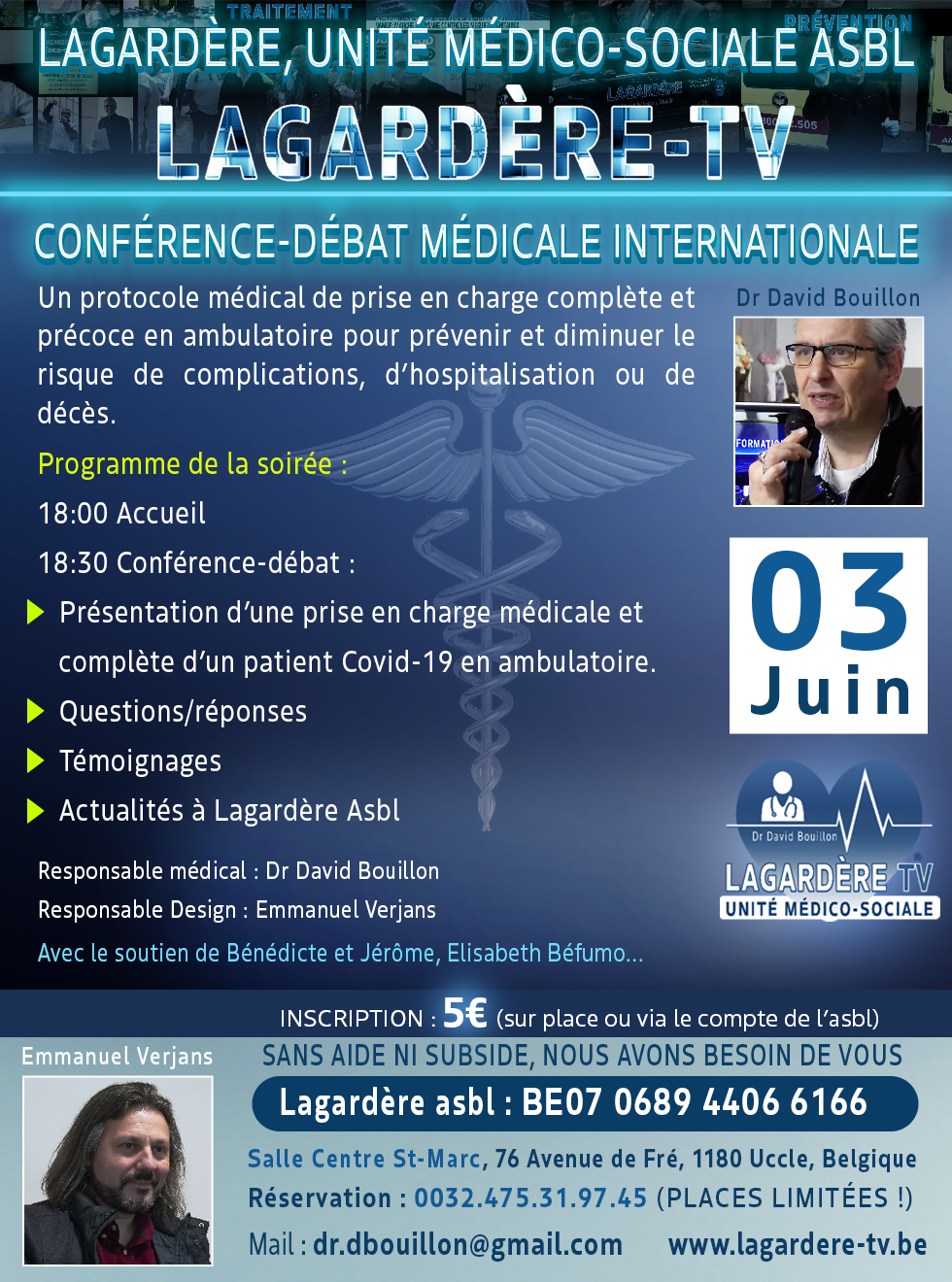 Conférence-débat LAGARDÈRE-TV à&nbsp;Uccle