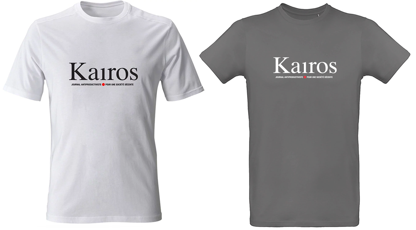 T‑Shirt, blanc ou gris, unisexe