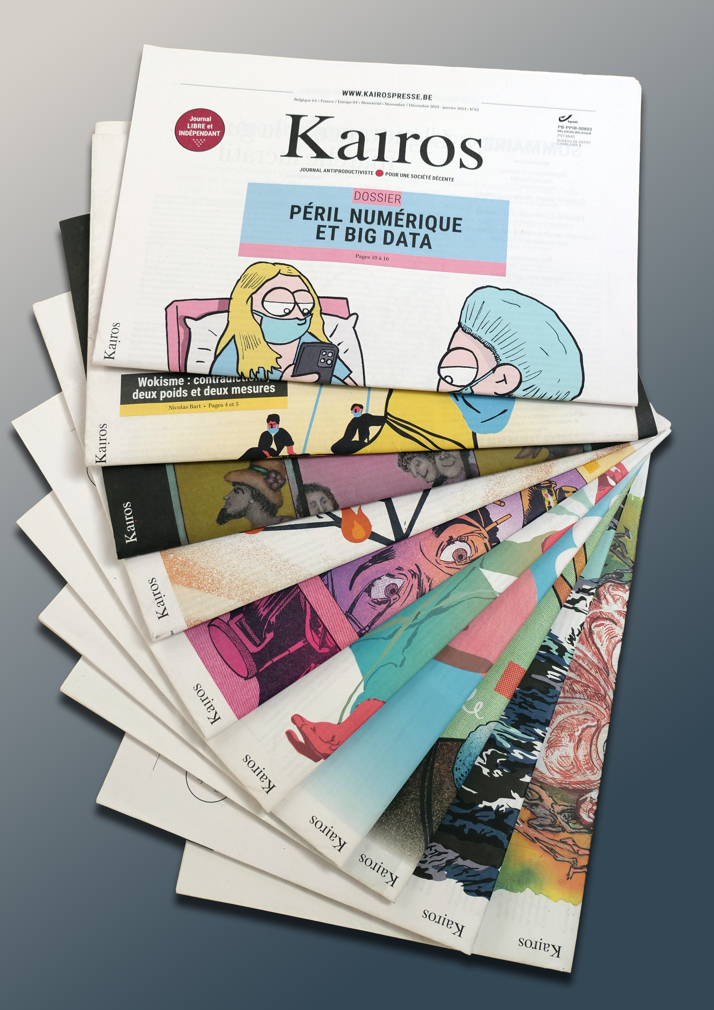 Pack de 10 journaux Kairos